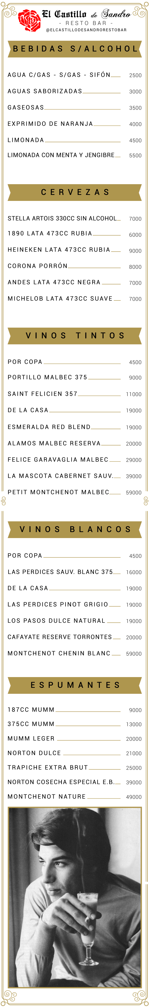 Bebidas, promociones, descuentos, cervezas y tragos